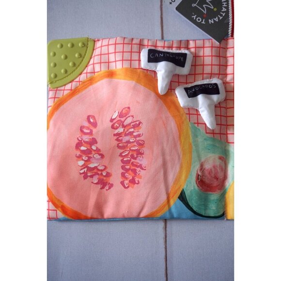 Manhattan Toy Mini-Apple Farm Soft Activity Crinkle Book Babies & Toddler - NWT - Picture 11 of 13